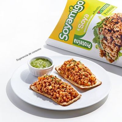 Soya texturizada Soya Amigo sabor picadillo 185 g