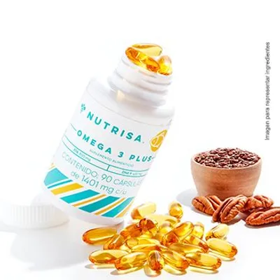 Omega 3 plus Nutrisa 90 cápsulas