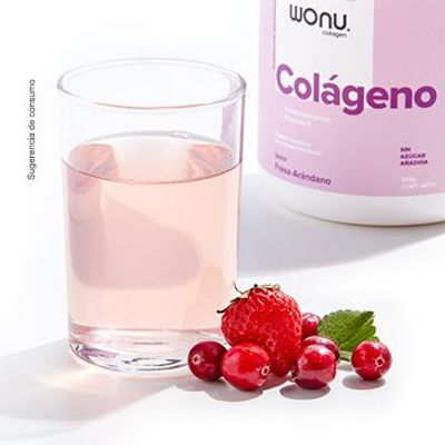 Colágeno Wonu con vitamina C y ácido hialurónico 345 g