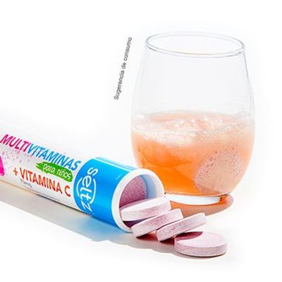 Multivitamínico Seltz con vitamina C kids 20 tabletas efervescentes
