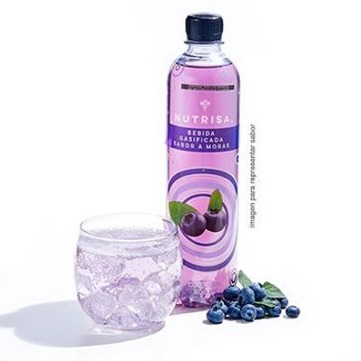 Bebida gasificada Nutrisa sabor moras 500 ml