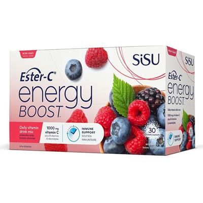 SISU Ester-C Energy Boost (WildBerry - 30 pckt)