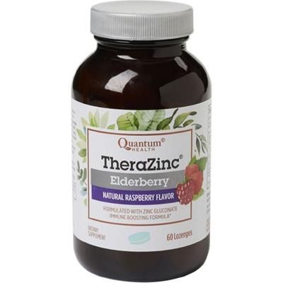 QUANTUM HEALTH TheraZinc Elderberry (60 Lozenges)