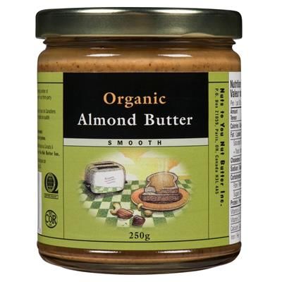 NUTS TO YOU Organic Almond Butter (Smooth