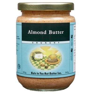 NUTS TO YOU Almond Butter (Crunchy - 365 gr)