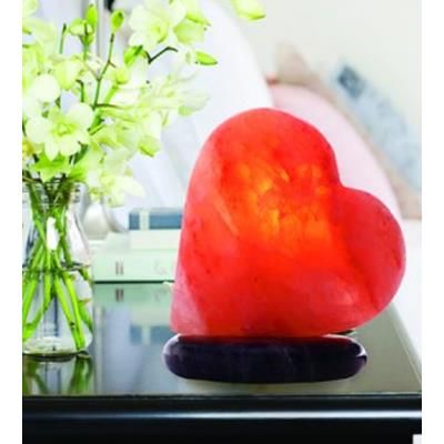 Himalayan Salt Crystal Lamp - Heart T-Light