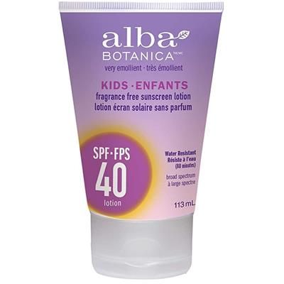 ALBA BOTANICA Very Emolli Kids Sunscreen SPF40 (113 ml)
