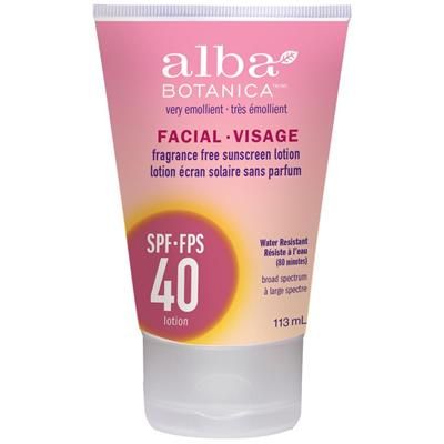 ALBA BOTANICA Very Emolli Facial Sunscreen SPF40