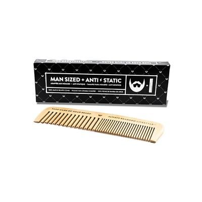 ALWAYS BEARDED LIFESTYLE Anti-Static Maple Beard Comb