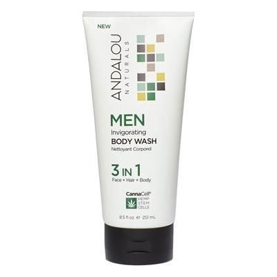 ANDALOU NATURALS Men Invigorating Body Wash (251 ml)