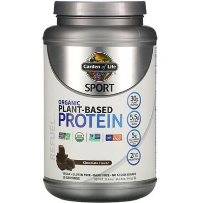 GARDEN OF LIFE Sport Organic Plant Base Protein (Chocolate - 806g gr)