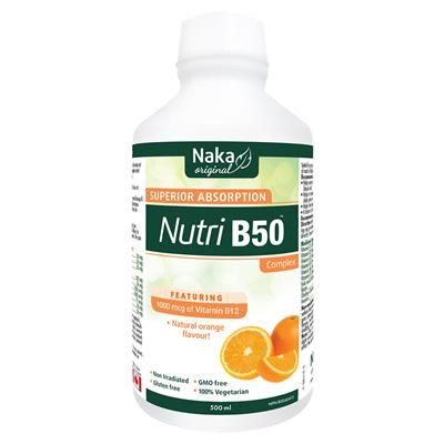 NAKA Nutri B-50 Complex (Orange - 500 ml)