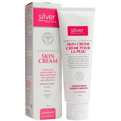 SILVER BIOTICS Antimicrobial Skin Cream (Grapefruit - 96 gr)