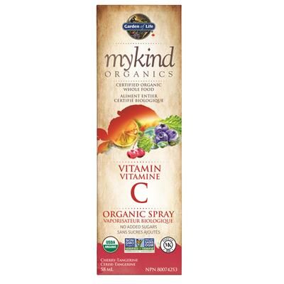 MYKIND Organics Vitamin C Spray (Cherry Tangerine - 58 ml)