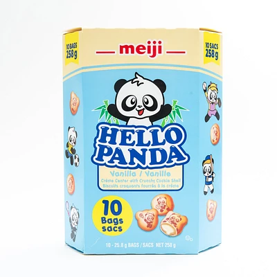 Meiji Hello Panda Vanilla Cookies 10 Bags