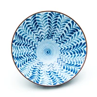 5pcs 11.7cm Underglaze For Gift In Box Ceramic Rice Bowls