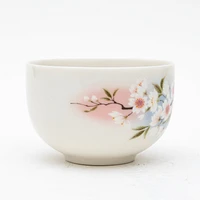 6pcs Cherry Blossoms For Gift Porcelain Japanese Teapot & Teacups