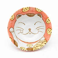 2 Sets Ensembles Cat For Gift In Box Ceramic Bowls & Chopsticks Set