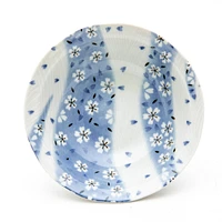 2pcs 12.2cm Flowing Flowers For Gift In Box Recycled Clay Small Plates