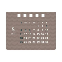 Greeting Life Public Bath House-Shaped 3D 2025 Calendar