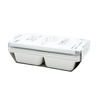 No.HB-6254 Stackable Four Block Food Container for Freezers (2pcs) - Case of 5