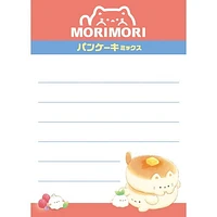 Q-LiA Parody Mart Morimori Pancake Mix 2 Designs Mini Memo Pad