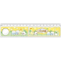 Q-LiA Parody Mart Kotori no Oka One Side Straight One Side Wavy With Magnifying Glass, Mini Maze & Mini Puzzle Ruler