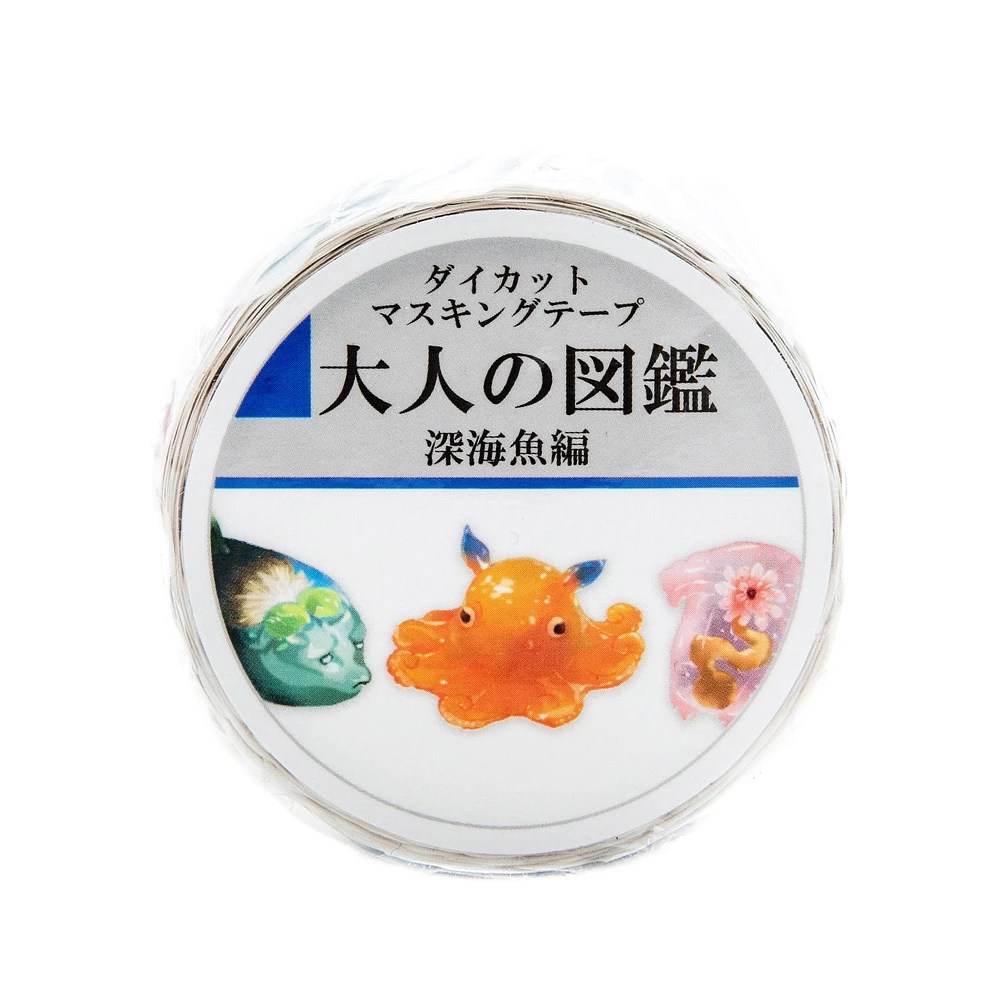 Kamio Otonano-Zukan Masking Tape Deep Sea - Case of 10