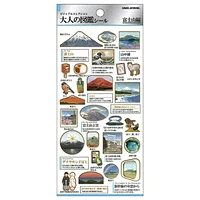 Kamio Otonano-Zukan Mt. Fuji Stickers