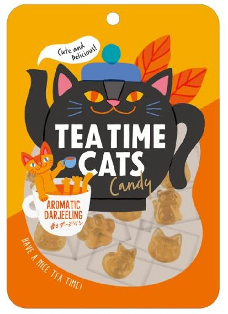 Yashu Takamura Tea Time Cats Aromatic Darjeeling Hard Candy