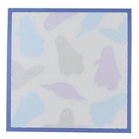 Green Flash Midnight Store Black White Memo Pad Square Ghost