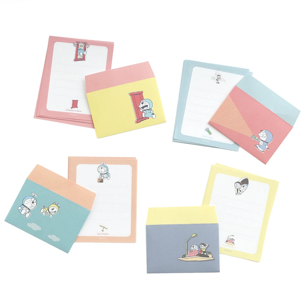 Green Flash Doraemon Mini Letter Set - Anywere Door