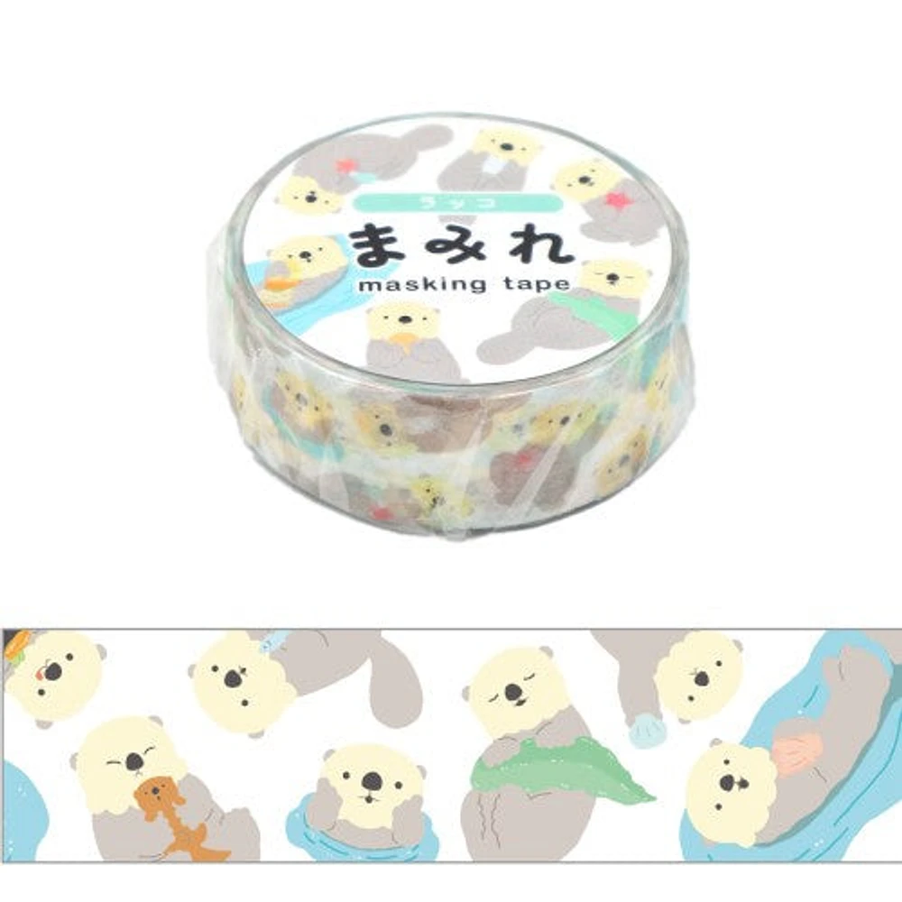 World Craft Mamire Sea Otter Masking Tape