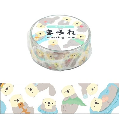 World Craft Mamire Sea Otter Masking Tape