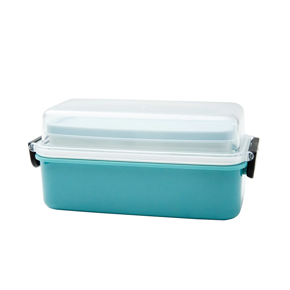 Long Silicone Lunchbox with Latch