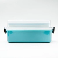 Long Silicone Lunchbox with Latch