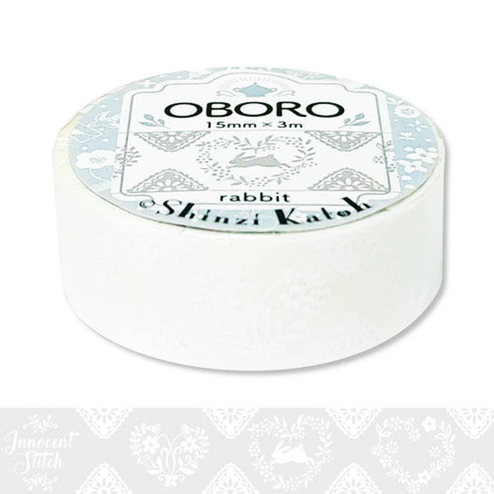 Seal-Do Oboro Shinzi Katoh Masking Tape - Rabbit