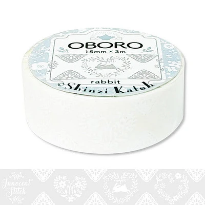 Seal-Do Oboro Shinzi Katoh Masking Tape - Rabbit