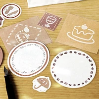 BGM Memo Stickers Flowery Day BGM 30pcs Flowers For Memo Write-On Sticker Flakes