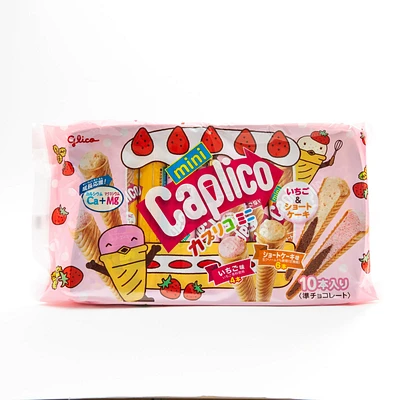 Glico Mini Caplico Strawberry & Shortcake