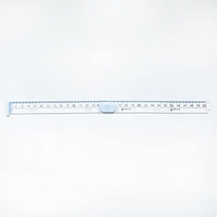 Kutsuwa Foldable Paper Cutting Ruler - Blue