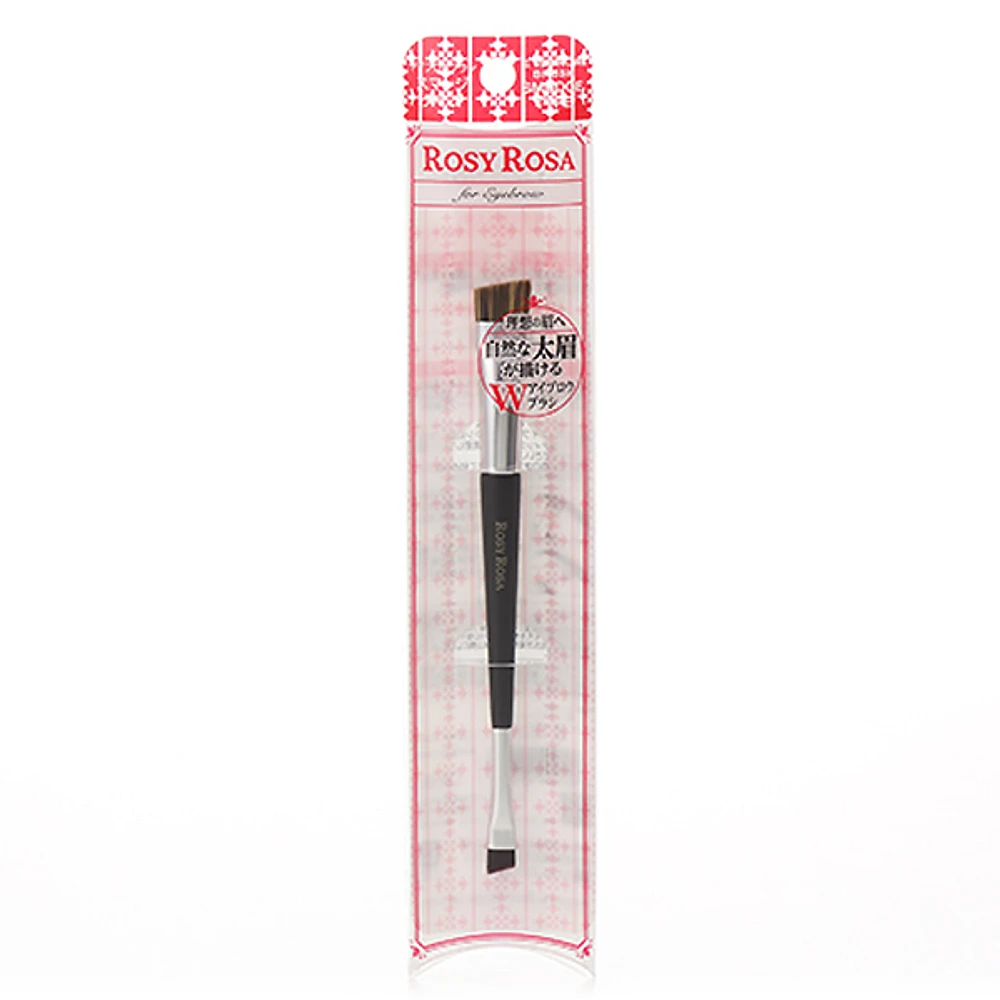 Rosy Rosa Double Ended Eyebrow Brush Smudge