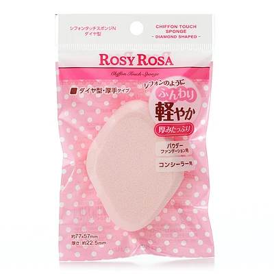 Rosy Rosa Chiffon Touch Sponge Diamond Shape