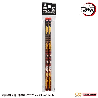 Sun-Star Demon Slayer Hexagon Red Lead 2B Pencils 2pcs