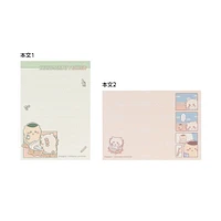 Sun-Star Chiikawa Mini Notepad - Kurimanju & Shisa