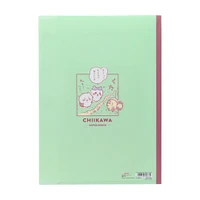 Sun-Star Chiikawa Die-Cut 5 Pocket File Folder - Comic B