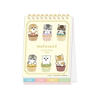 Sun-Star Mofusand With Message Page Desk 2025 Calendar