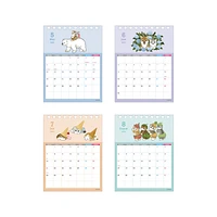 Sun-Star Mofusand With Message Page Desk 2025 Calendar