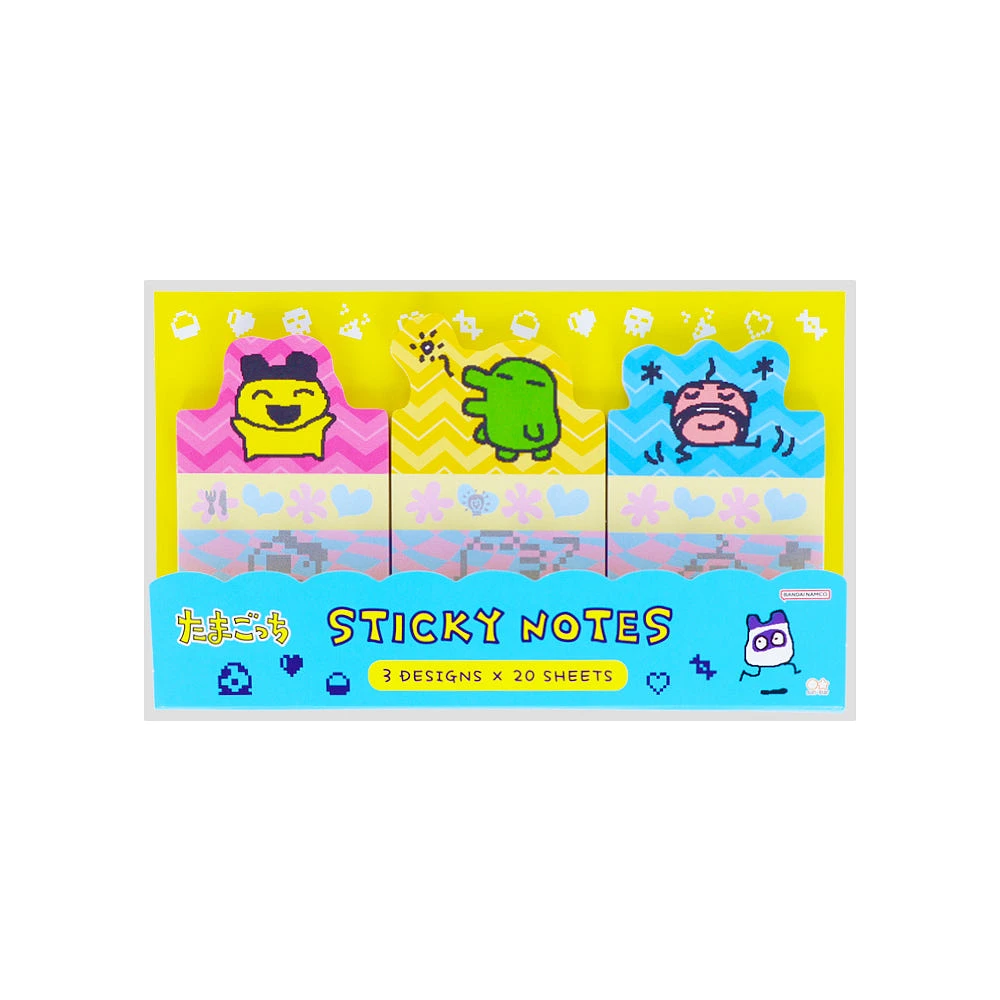 Sun-Star Tamagotchi Sticky Notes (60 Sheets) - A