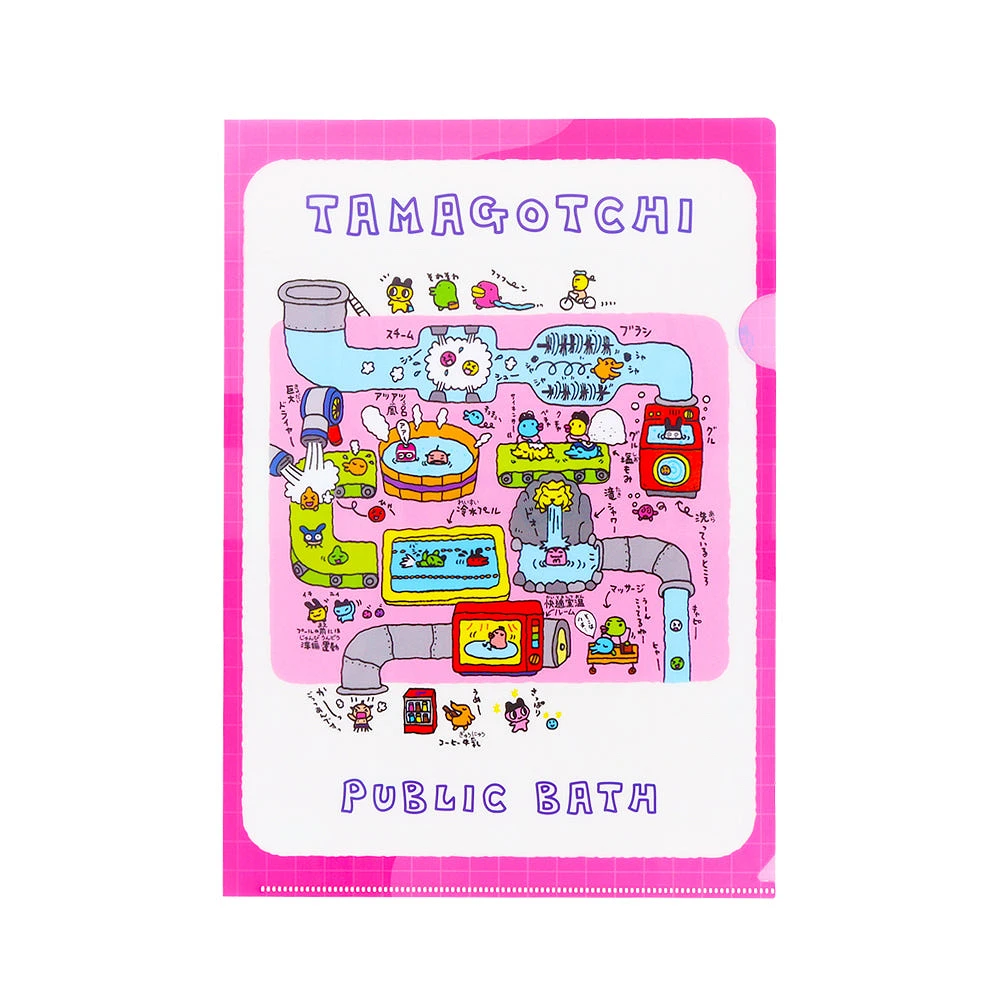 Sun-Star Tamagotchi A4 File Folder - A